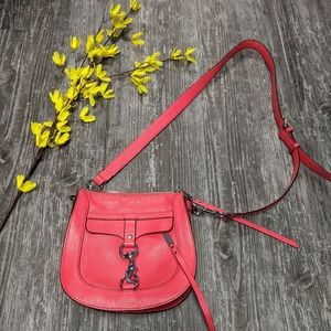 Rebecca Minkoff pink crossbody purse